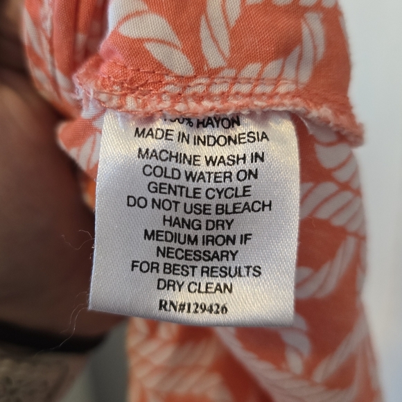 ESCAPADA | Large | Rayon Nautical Rope Print Blouse - Picture 7 of 7